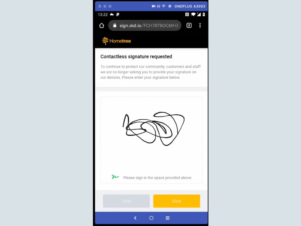 Contactless Signature screenshot 3
