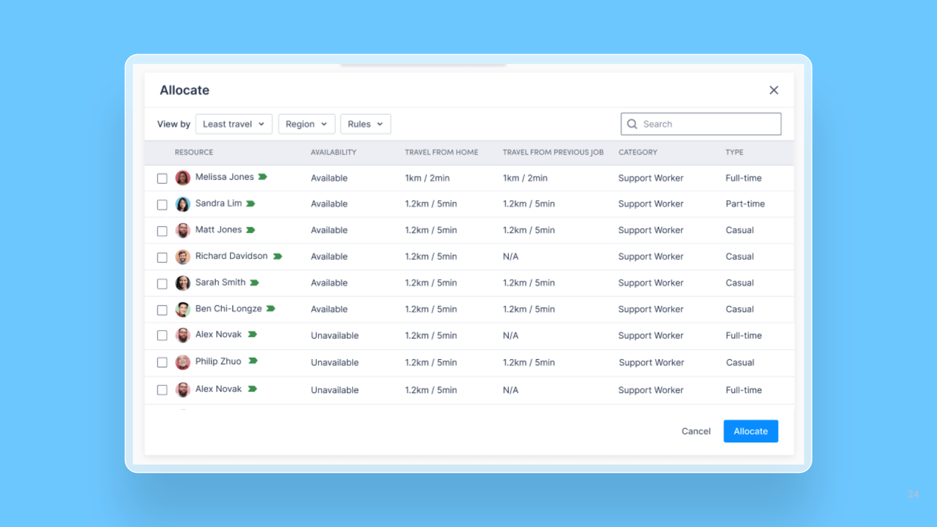 The Pulse Allocation Experience now available in beta! release note