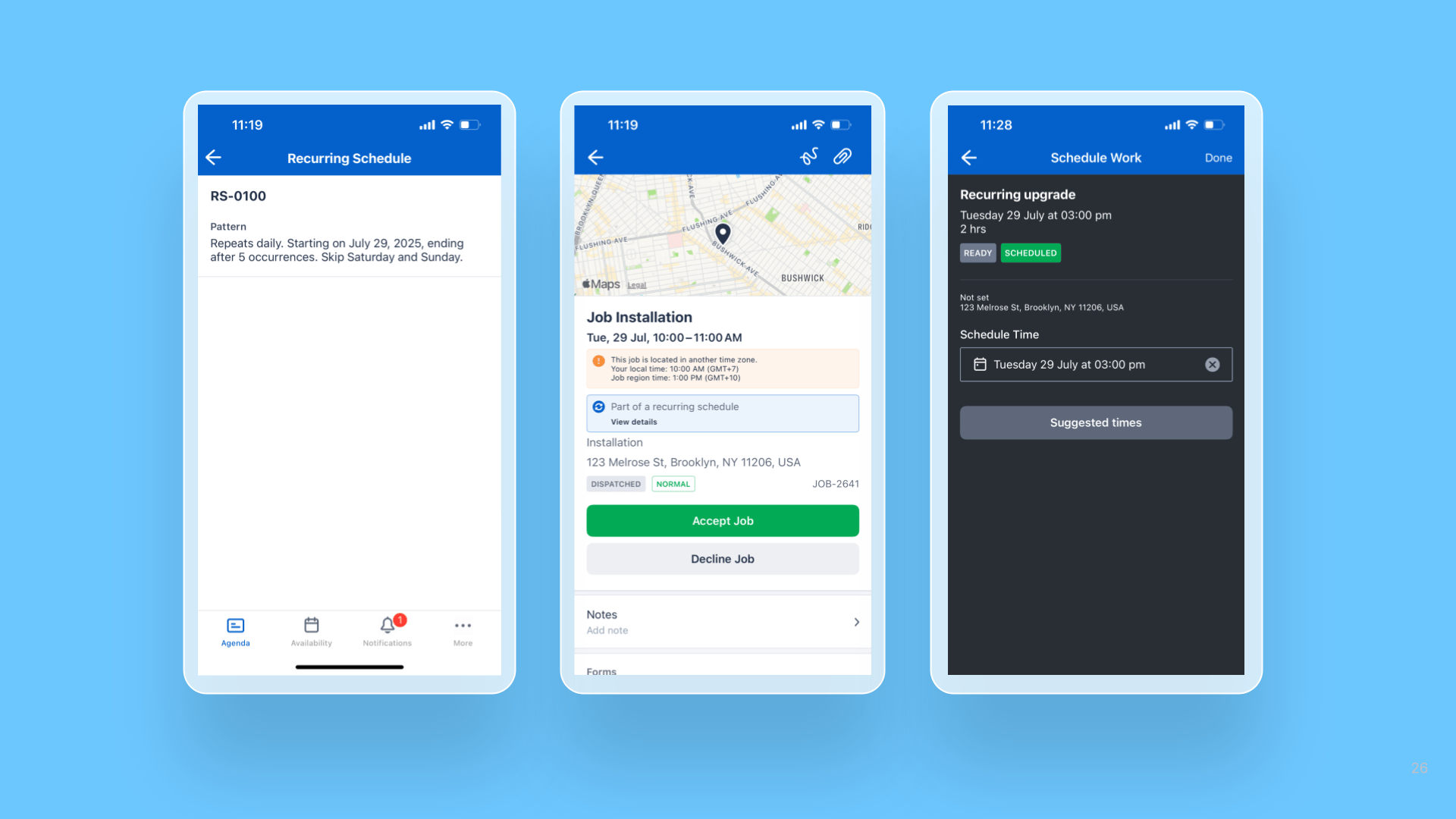 Skedulo Plus v3.18.0 is now available release note