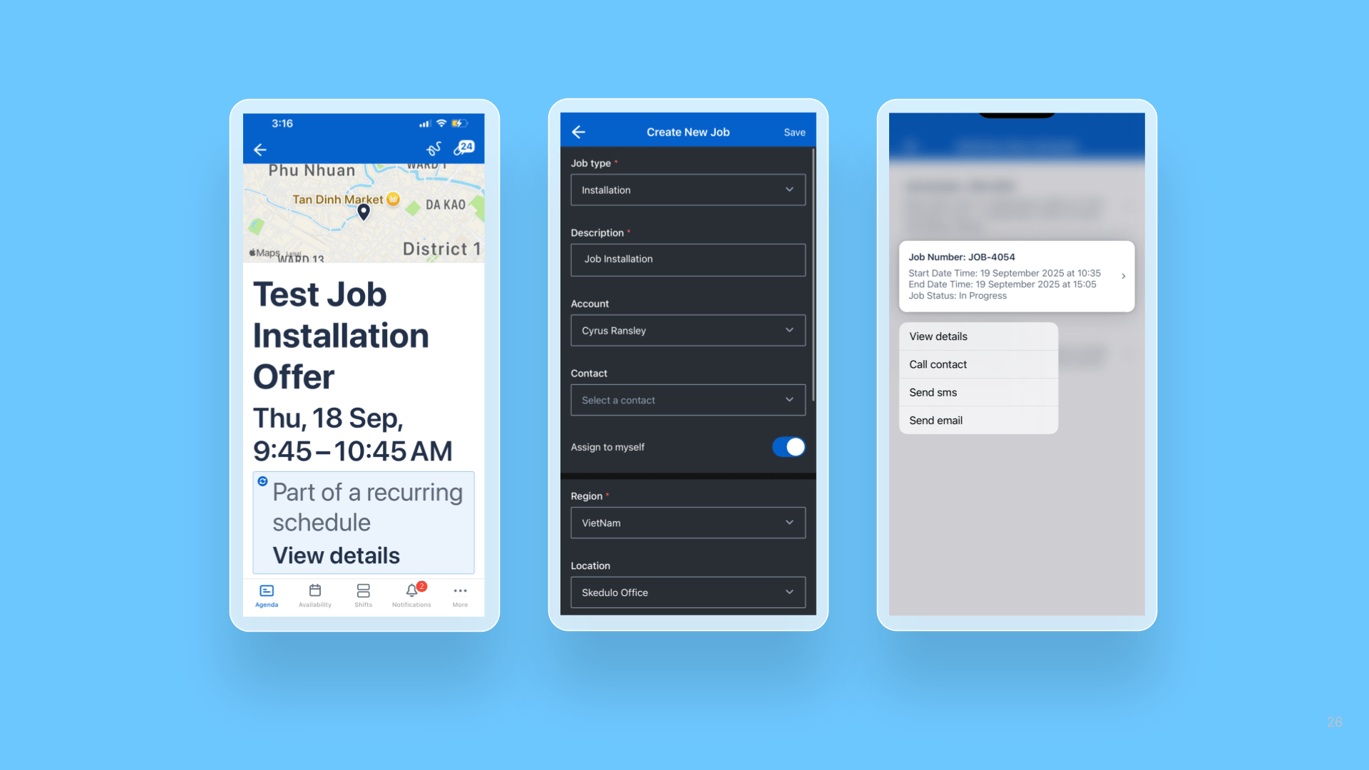 The latest version of Skedulo Plus is now available for download release note