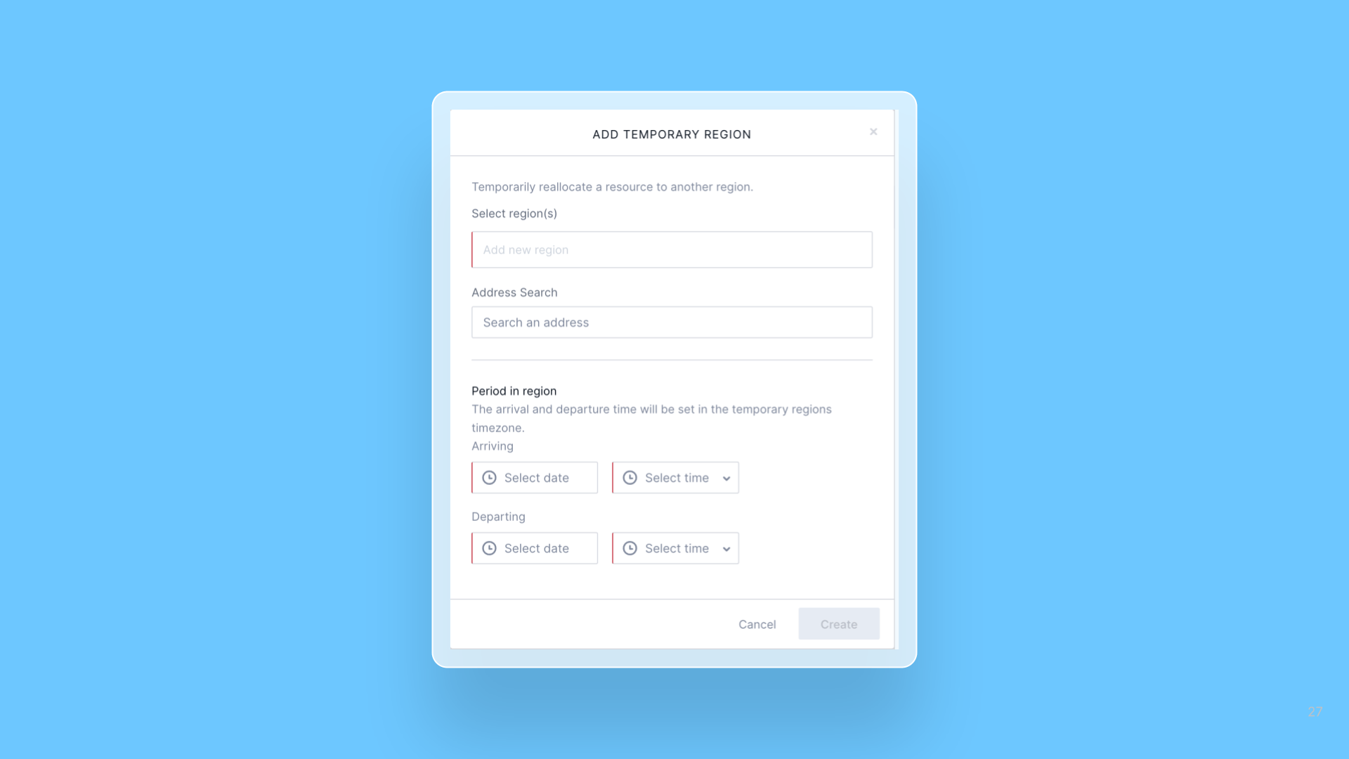 Better optimization with addresses for temporary regions release note