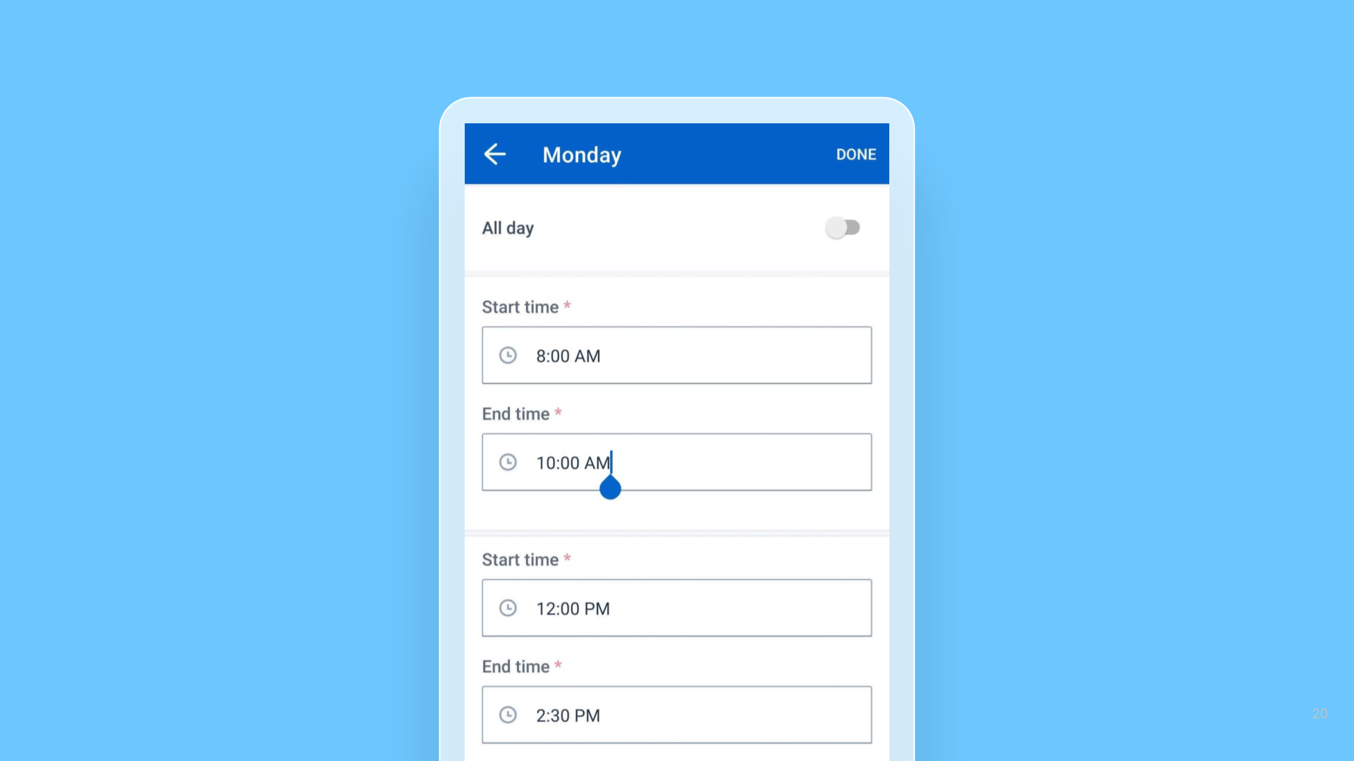 Skedulo Plus – Create multiple time slots in recurring availability patterns release note