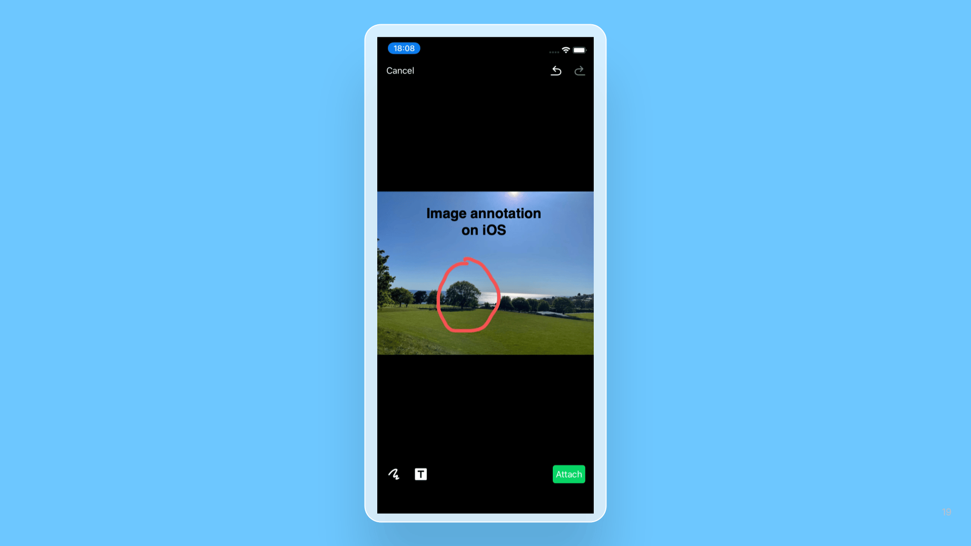 Simple image annotation in Skedulo Plus release note