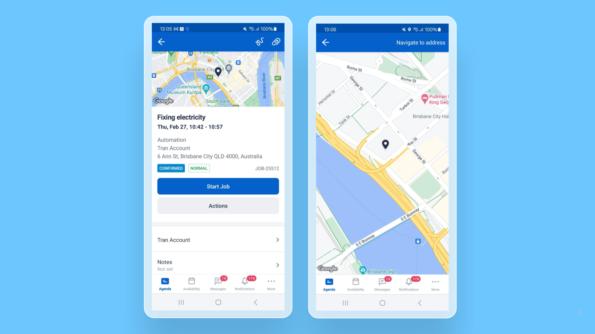 Skedulo Plus – Map on the job details screen is now expandable release note