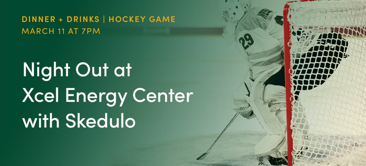 Night out at Xcel Energy Center with Skedulo event image