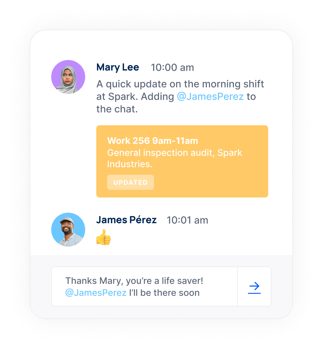 Instant information for a better customer experience